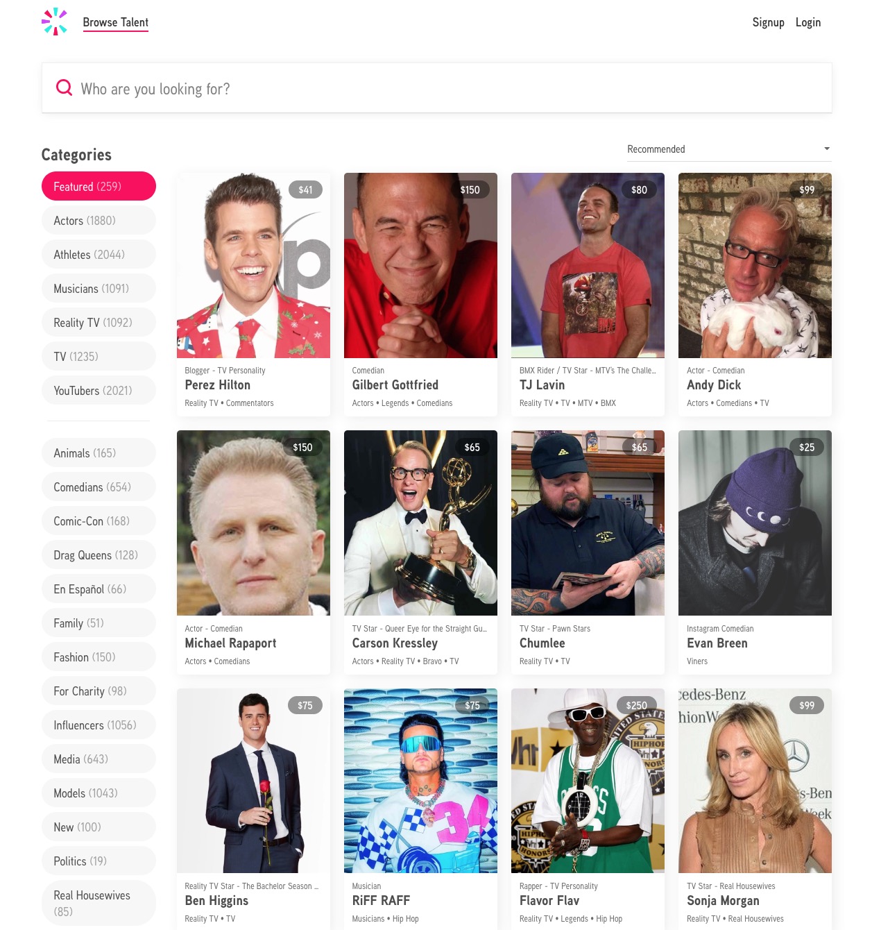 Cameo This Startup That Connects Fans With Celebrities Has Raised 50