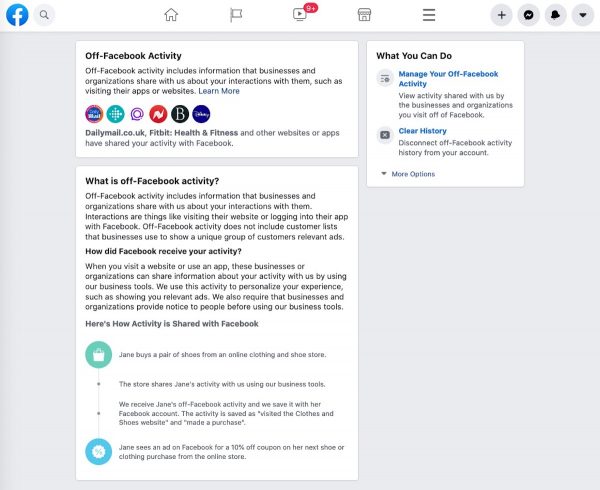 Off Fb Fun How To Disable Off-Facebook Activity