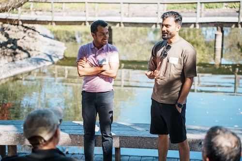 Zango co-founders - Ritesh Singhania (L) and Shashank Agarwal (R)