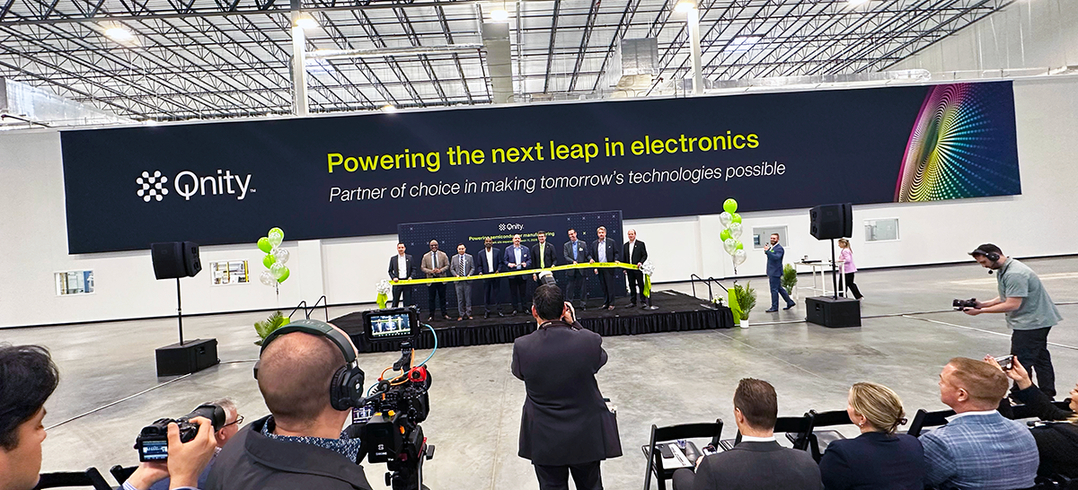 Qnity ribbon-cutting