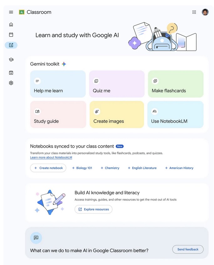 Google Gemini in Classroom