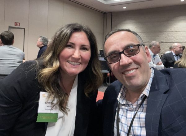 Gretchen Heinen and Dr. Wael Khouli